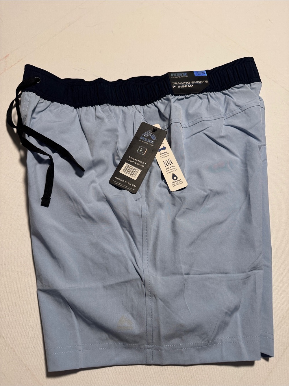 RBX Training Shorts Mens Large